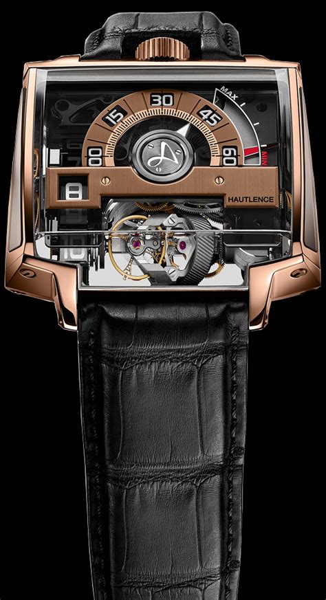 hautlence red gold case